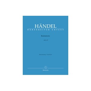 Handel, G F - Radamisto (HWV 12b) (2nd version) (It) (Urtext). Handel, G F - Radamisto (HWV 12b) (2nd version) (It) (Urtext).
